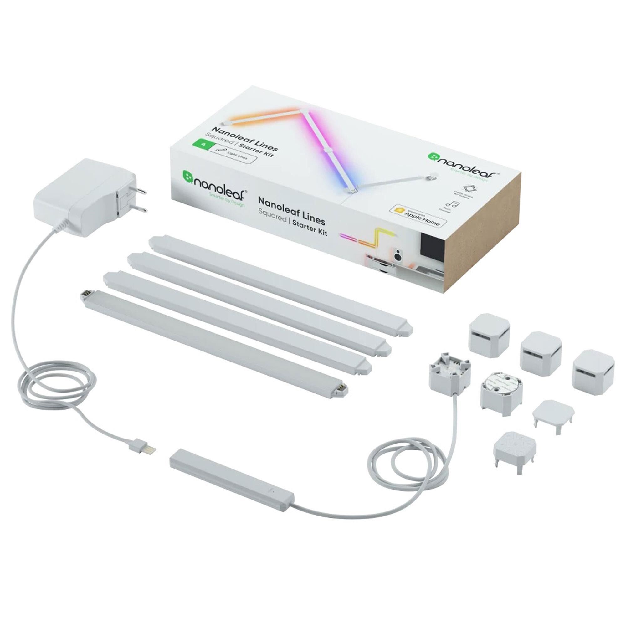 Nanoleaf Lines Squared Smarter Kit (4 Lines) | NFM