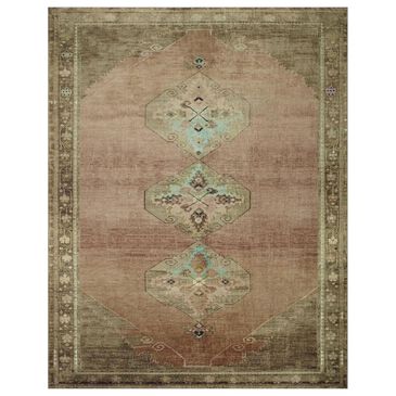 Magnolia Home Sinclair 7"6" x 9"6" Clay and Tobacco Area Rug, , large