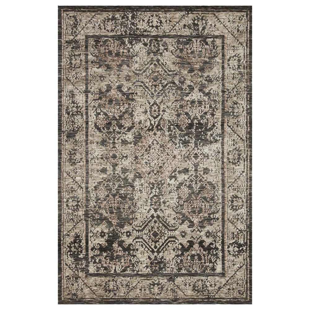 Magnolia Home Lindsay LIS-04 9"3" x 13" Charcoal and Beige Area Rug, , large