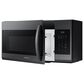 Samsung 1.7 Cu. Ft. Over-the-Range Microwave in Black Stainless Steel, , large