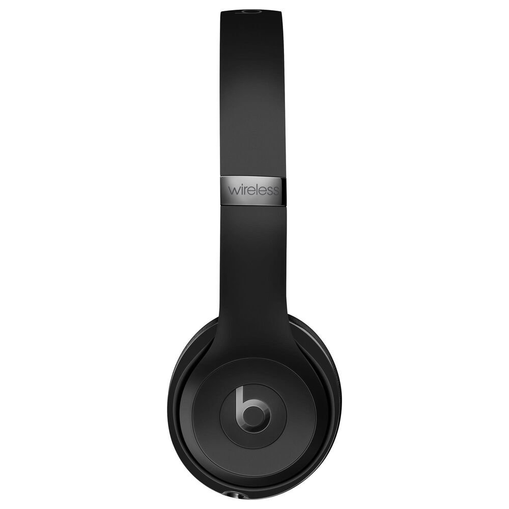 Beats by Dre Solo3 Wireless Headphones in Matte Black with 2-Year AppleCare+, , large