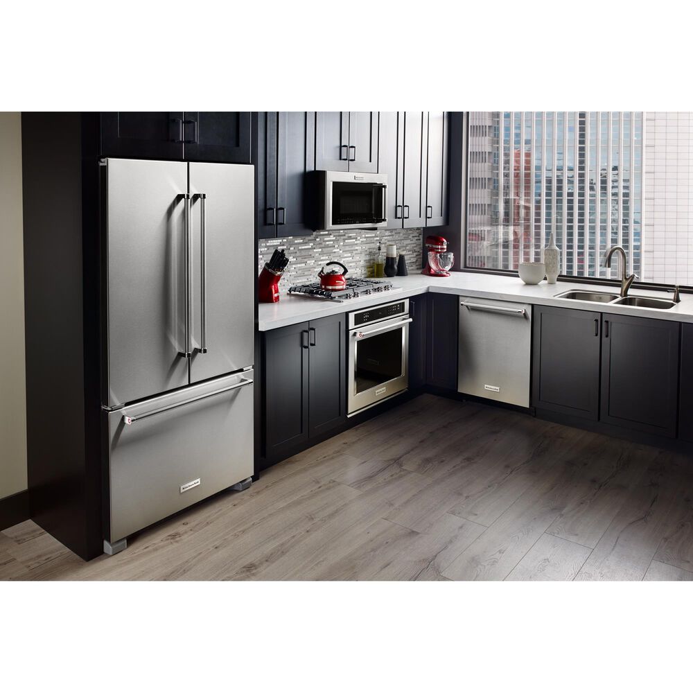 KitchenAid 2-Piece Kitchen Package with 30 Double Wall Oven and 5