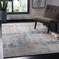 Safavieh Craft CFT874F 10"6" x 14" Grey and Blue Area Rug, , large