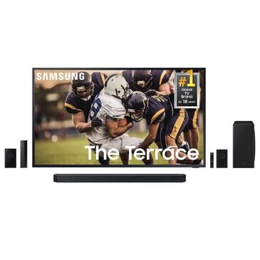 Samsung 75" 4K Terrace w/Soundbar Sys, , large