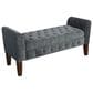 Kinfine Storage Bench in Dark Gray, , large