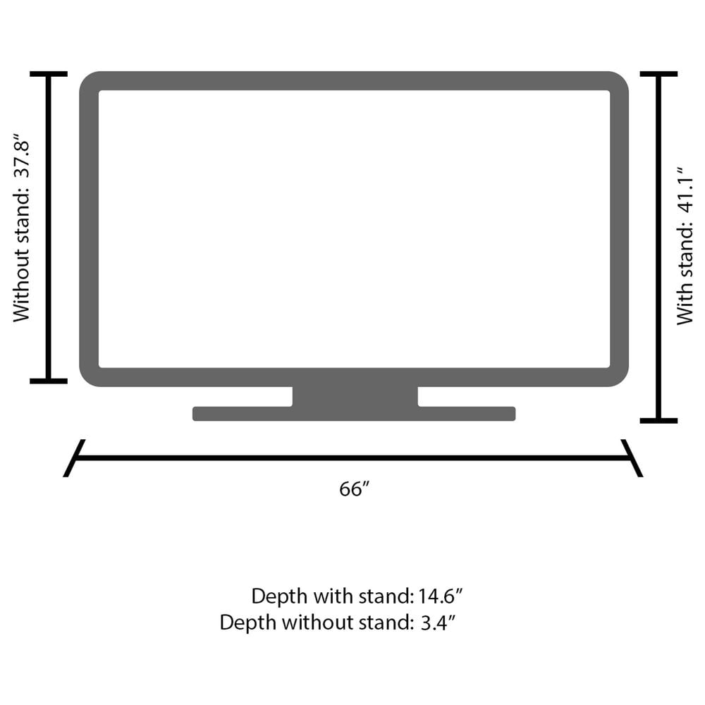 Hisense 75&quot; 4K QLED TV W/ Soundbar, , large