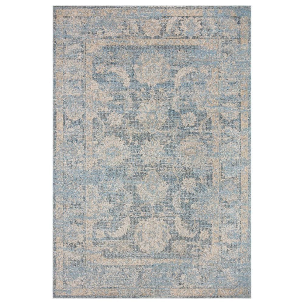 Loloi II Odette 2"3" x 3"10" Sky and Beige Area Rug, , large