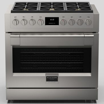 Fulgor Milano Sofia 4.4 Cu. Ft. 36" Professional All Gas Range in Stainless Steel, , large