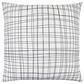 Surya Draft 18" x 18" Throw Pillow in Off-White and Black, , large