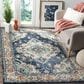 Safavieh Monaco MNC243N-3 3" x 5" Navy/Light Blue Area Rug, , large