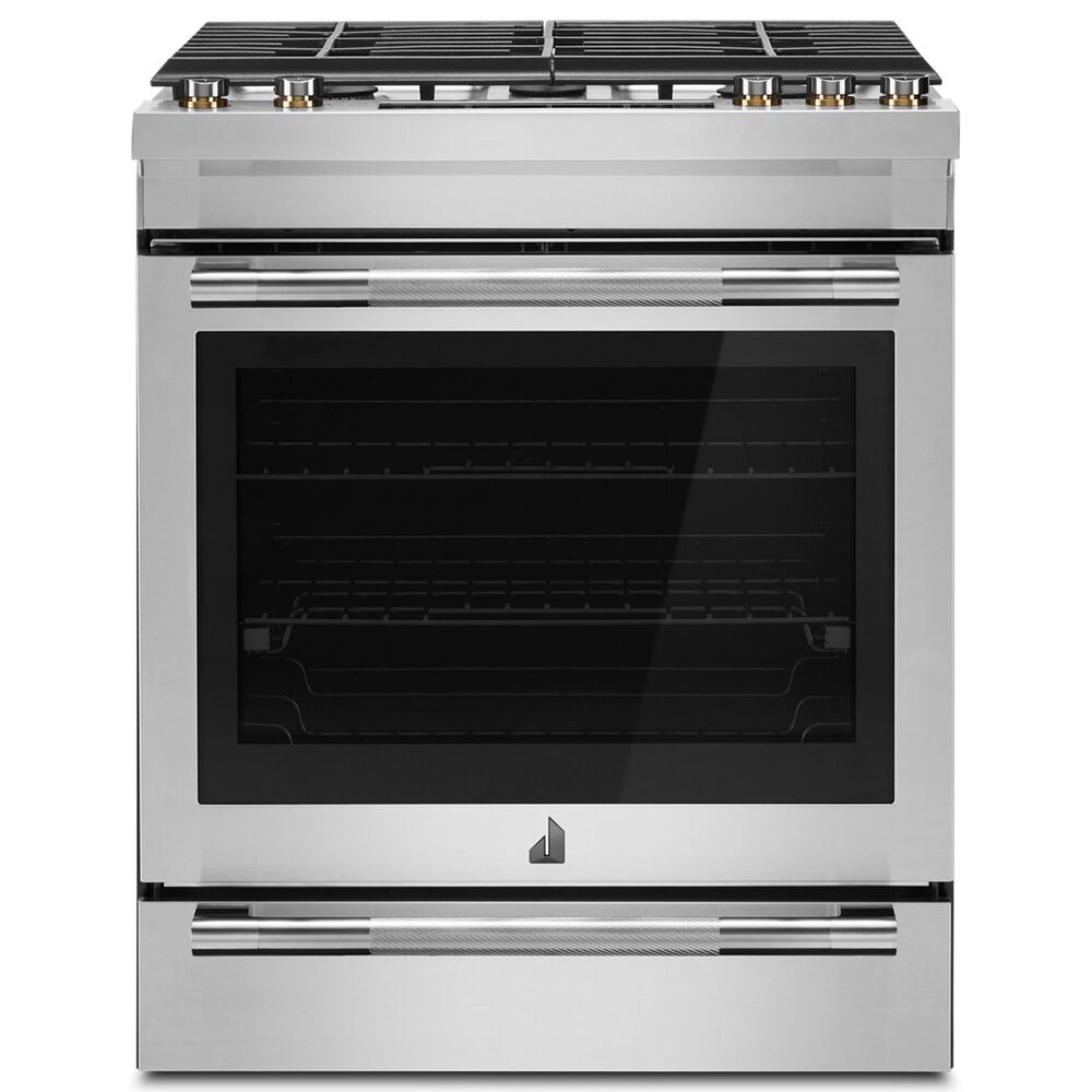 Whirlpool 6.8 Cu. Ft. Slide-In Dual Fuel Range in Stainless Steel and Black, , large