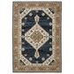 Oriental Weavers Andorra 8"6" x 11"7" Blue and Orange Area Rug, , large