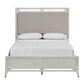 Davis International Solitude 5 Piece Queen Panel Bedroom Set in White Rub Through Finish, , large