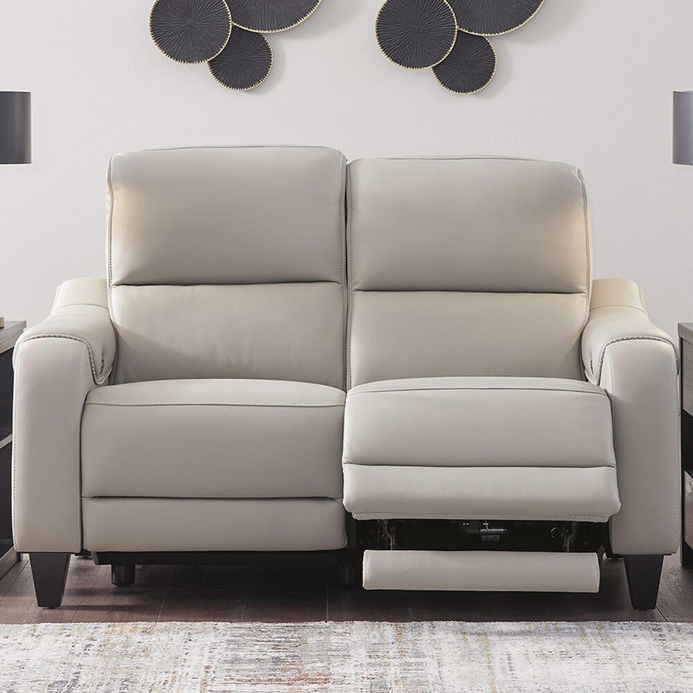 Signature Design by Ashley Mercomatic Power Reclining Loveseat in Gray, , large