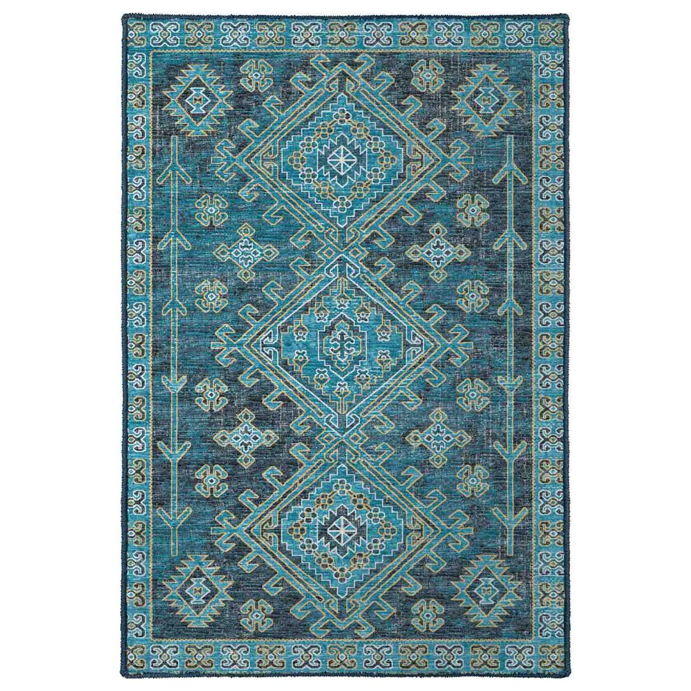 Dalyn Rug Company Brisbane Southwestern 1"8" x 2"6" Navy Area Rug, , large