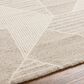 Surya Gavic 9" x 12" Light Beige and Medium Gray Area Rug, , large