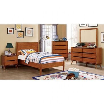 Furniture of America Lennart Twin Bed in Gray, , large