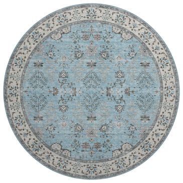 Dalyn Rug Company Hatay 8" Round Sky Area Rug, , large