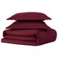 Pem America Brooklyn Loom Classic 3-Piece King Duvet Set in Burgundy, , large