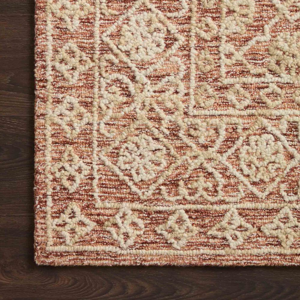 Loloi Cecelia 5&#39; x 7&#39;6&quot; Rust and Natural Area Rug, , large