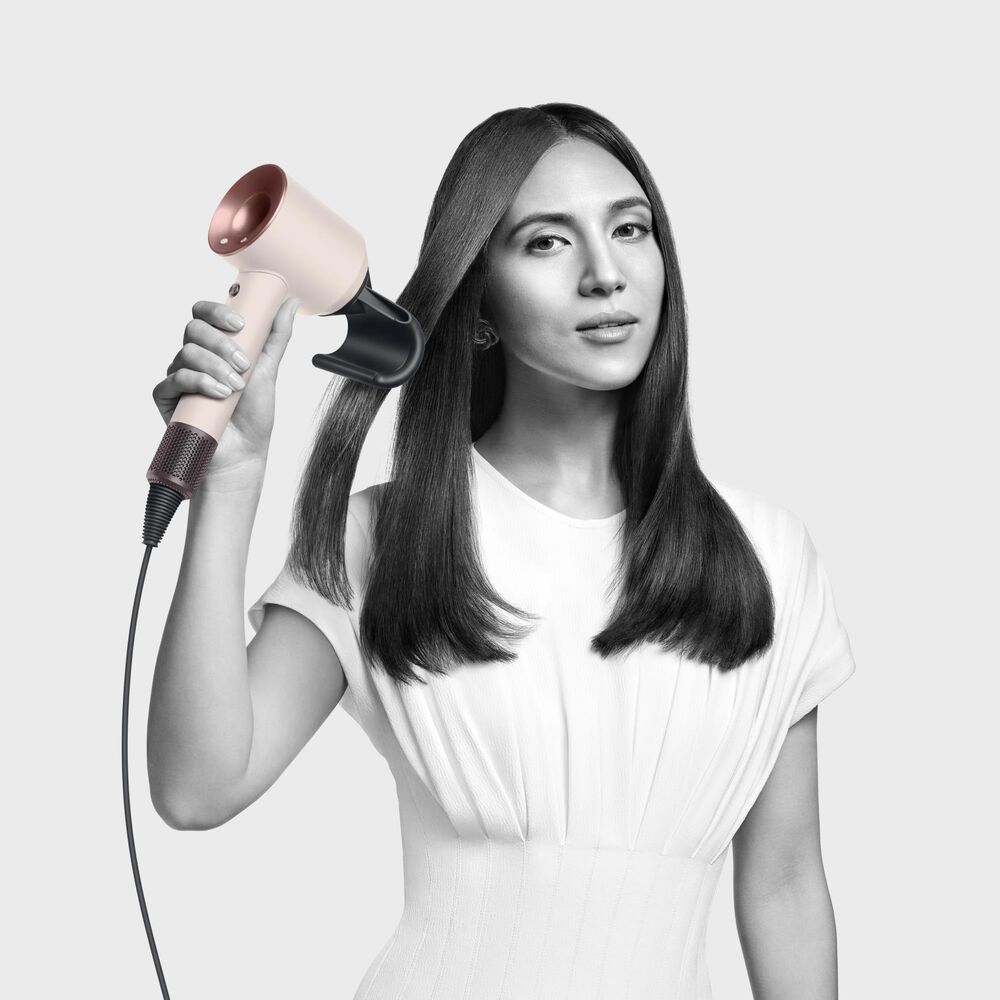 Dyson Limited Edition Supersonic Hair Dryer in Ceramic Pink and Rose Gold, , large