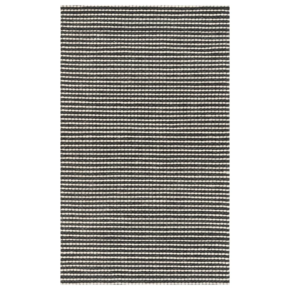 Safavieh Natura NAT801E 4" x 6" Ivory and Black Area Rug, , large