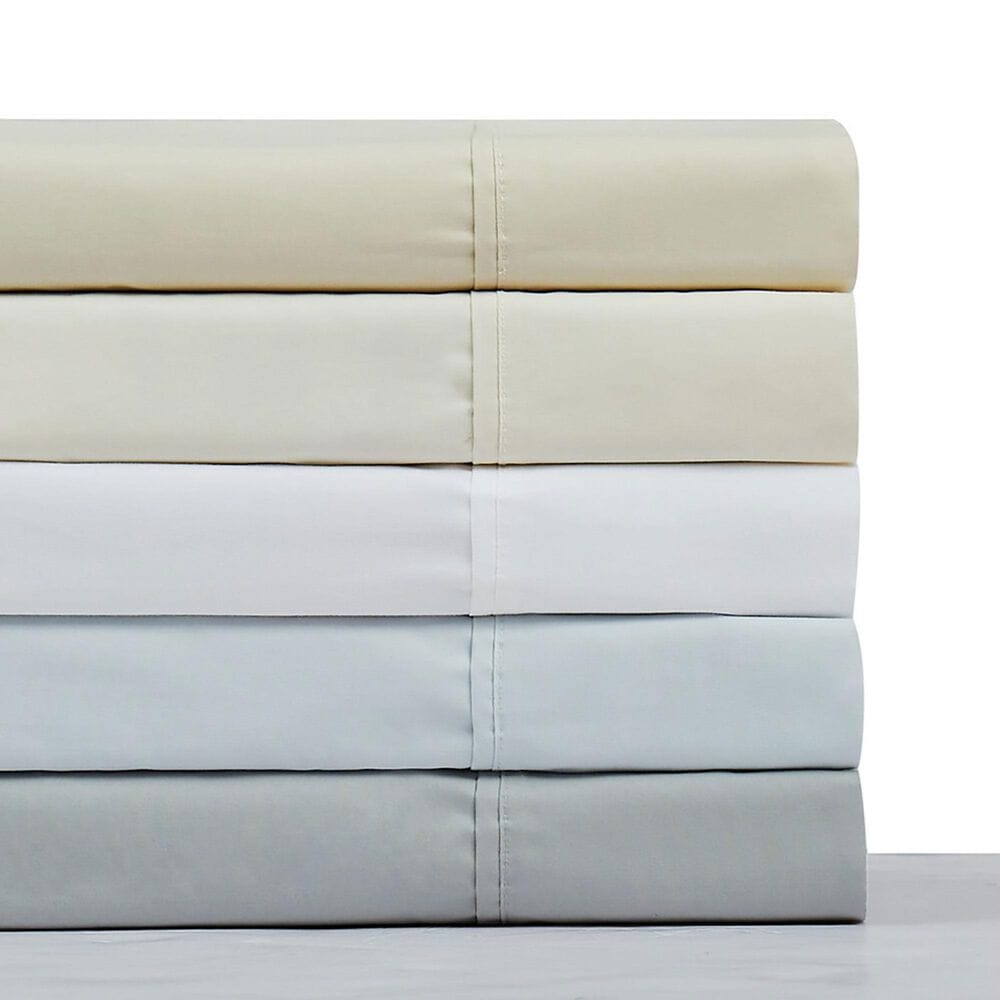 Pem America 400 Thread Count Percale 4-Piece King Sheet Set in Illusion Blue, , large