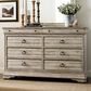 Kincaid Selwyn Whiteside 8-Drawer Dresser in Cottage White, , large