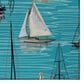 Dalyn Rug Company Harbor 2"3" x 7"6" Teal Indoor/Outdoor Runner, , large