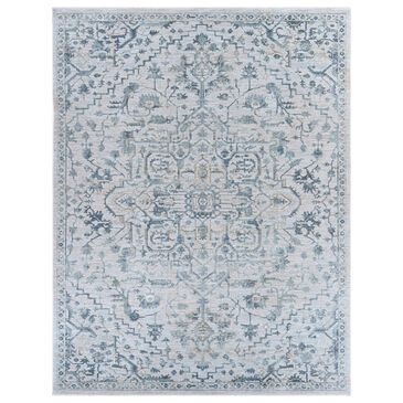 Surya Brunswick 10" x 14" Sage, Beige, Blue and Khaki Area Rug, , large