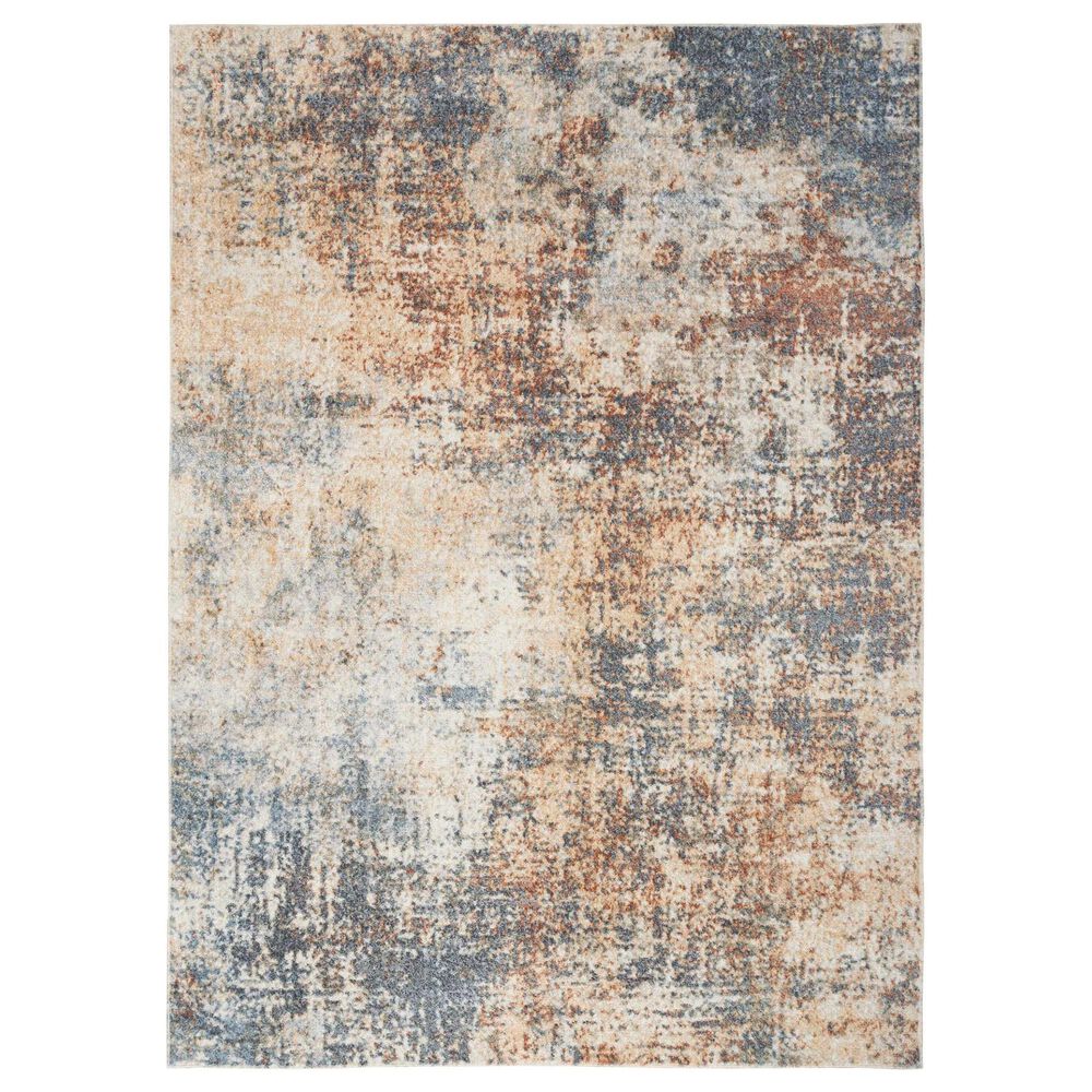 Nourison Astra Machine Washable Abstract 2"2" x 4" Multicolor Area Rug, , large