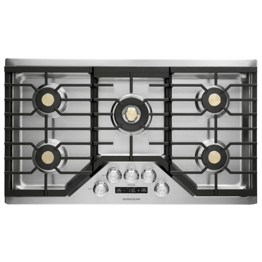 GE Appliances 36&quot; Gas Sealed Burner Cooktop in Stainless Steel, , large