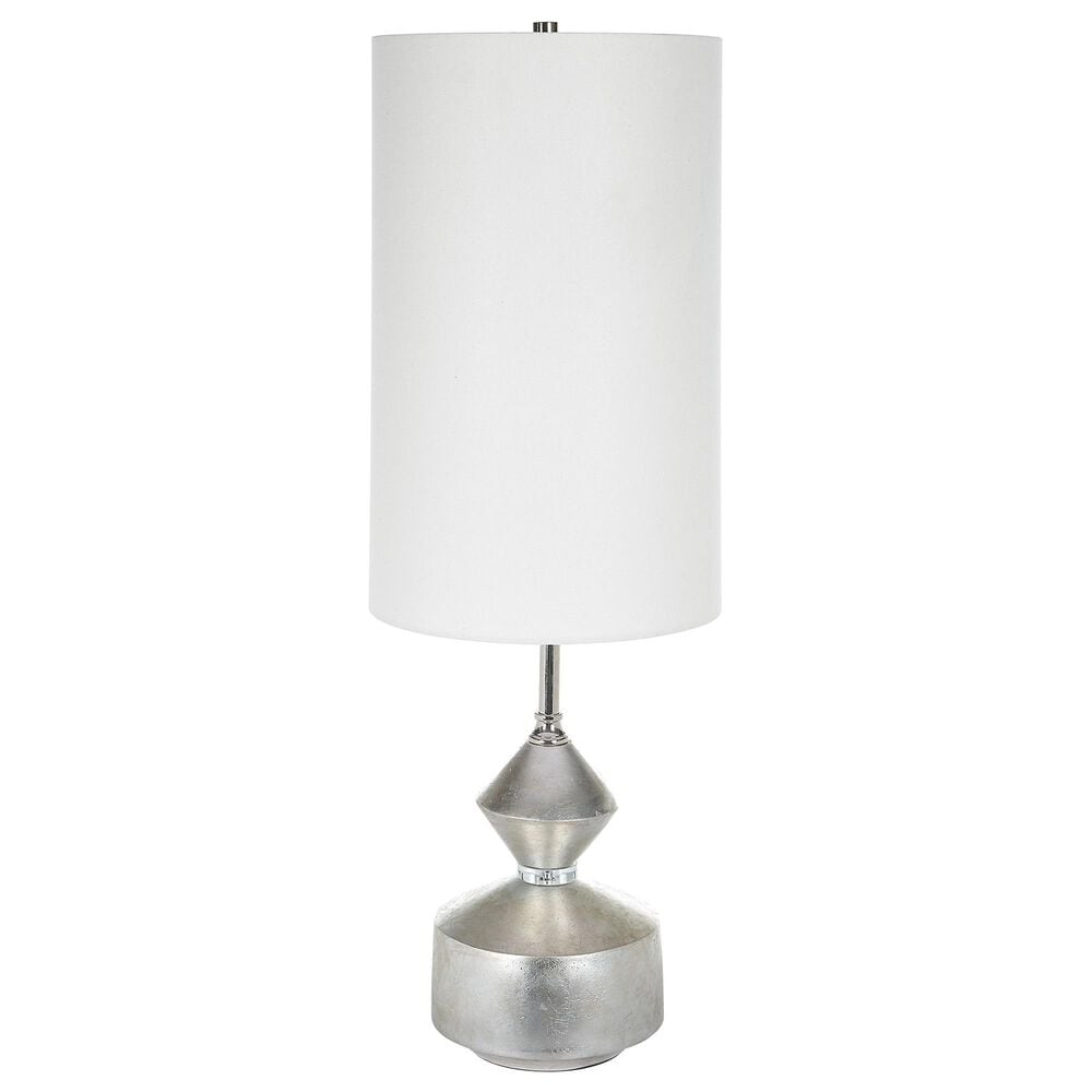 Uttermost Vial Buffett Lamp in Silver and Polished Nickel, , large