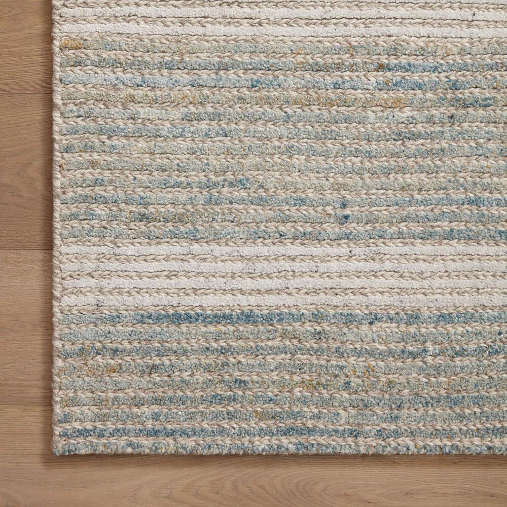 Loloi Stiles 2&#39;3&quot; x 3&#39;9&quot; Tobacco and Lagoon Area Rug, , large