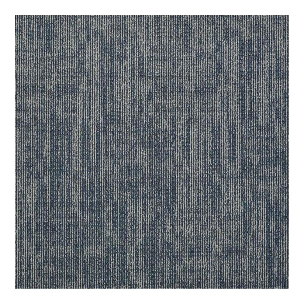 Shaw Carbon Copy 24" x 24" Carpet Tile in Side-Kick, , large