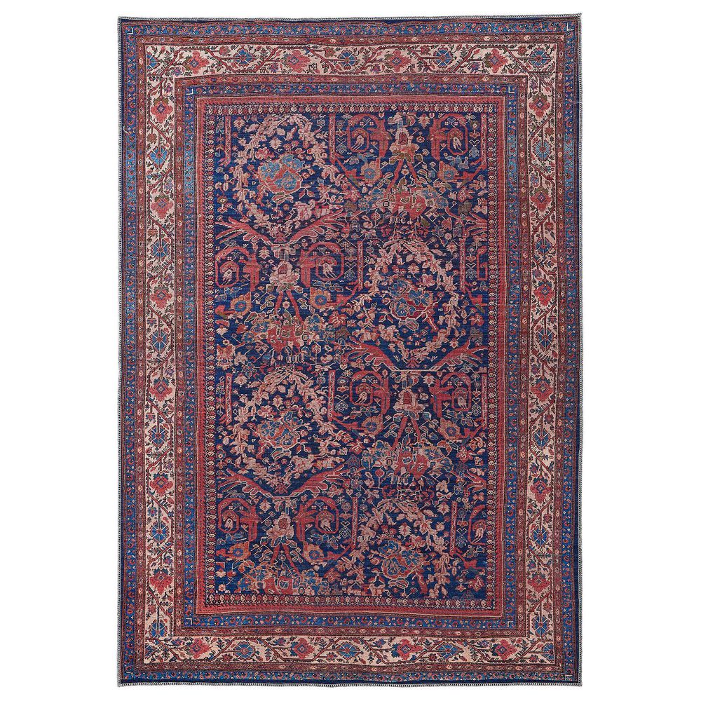 Feizy Rugs Rawlins 8"10" x 12" Navy and Multicolor Area Rug, , large