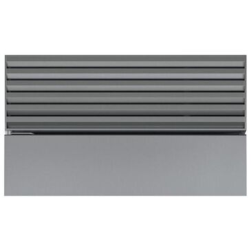 Sub-Zero 48" Built-In Pro Louvered Flush Inset Grille in Stainless Steel, , large