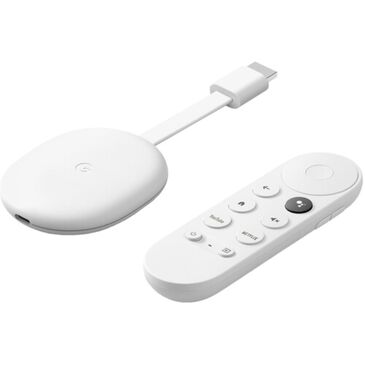 Google Chromecast with Google TV 4K HDR Streaming Player in Snow, , large