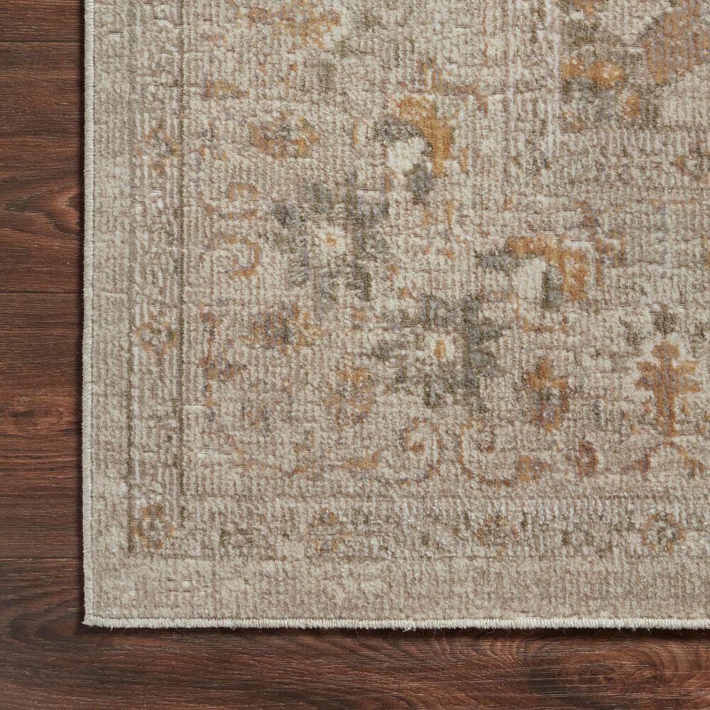 Chris Loves Julia x Loloi Rosemarie 6&#39;3&quot; x 9&#39; Ivory and Natural Area Rug, , large