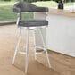 Blue River Justin 30" Swivel Barstool in Stainless Steel, , large