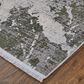 Feizy Rugs Cadiz 39N5F 11"6" x 14"6" Green and Ivory Area Rug, , large