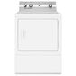 Speed Queen 7.0 Cu. Ft. Electric Dryer with Sanitize in White, , large