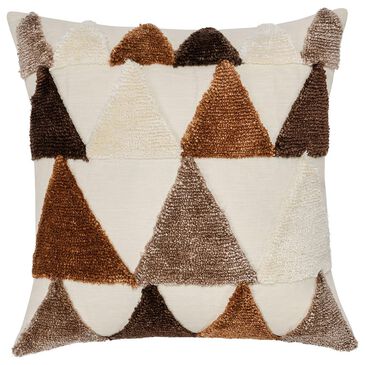 Classic Home Renewed Lanier 24" x 24" Throw Pillow in Orange Spice and Multicolor, , large