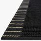 Magnolia Home Sadie 3"6" x 5"6" Black Area Performance Rug, , large