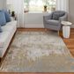 Feizy Rugs Aura 12" x 15" Gold and Gray Area Rug, , large