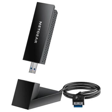 NETGEAR Nighthawk AXE3000 Wi-Fi 6E USB 3.0 Adapter in Black, , large