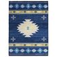 Dalyn Rug Company Phoenix 2"6" x 3"10" Navy Indoor/Outdoor Area Rug, , large