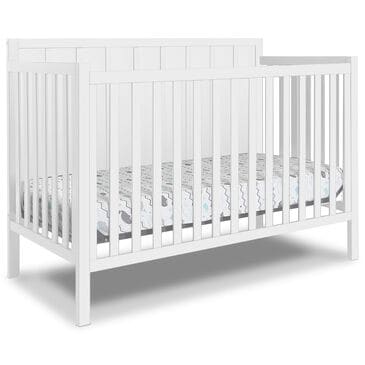 Sorelle Essex 4-In-1 Convertible Crib in White, , large
