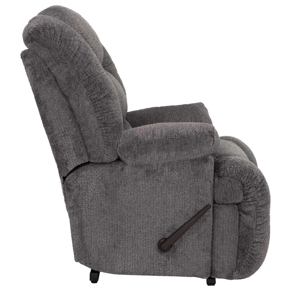 Moore Furniture Everest Oversized Rocker Recliner in Nucleus Cement, , large