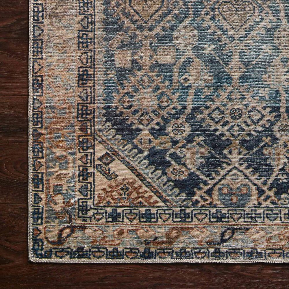 Magnolia Home Lenna LEA-01 3&#39;6&quot; x 5&#39;6&quot; Indigo and Natural Area Rug, , large